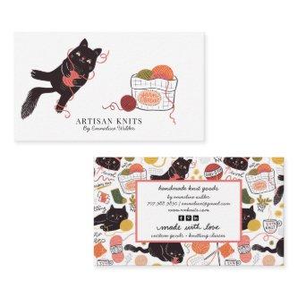 Cute Artisan Knit Goods And Knitting Instruction