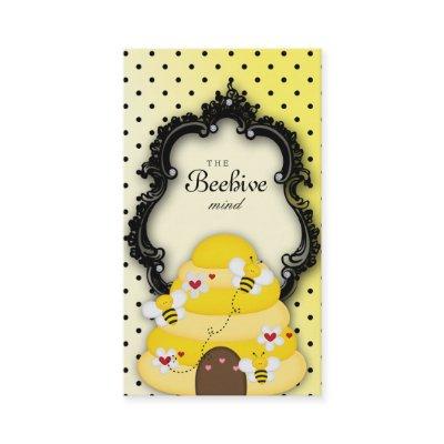 Cute Bee Hive  Polka Dot