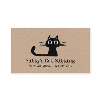 Cute Black Kitty Cat | Fun Feline | Quirky Animal