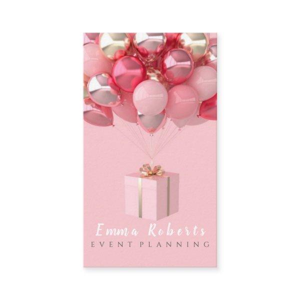 Cute Bokeh and Rose Gold Sequin Event Planner