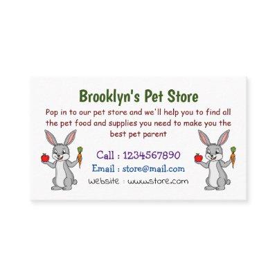 Cute bunny rabbit with vegetables cartoon