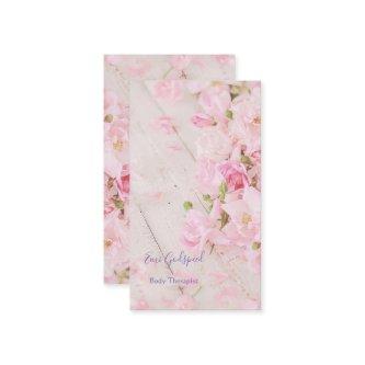 Cute  with Fluffy Pink Flowers