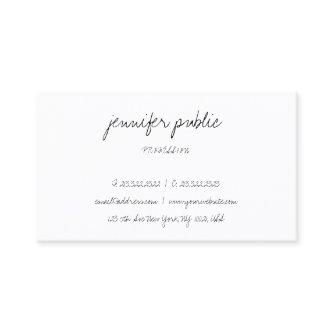 Cute Calligraphy Script Text Modern Simple Trendy