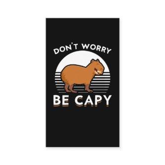 Cute Capybara Funny Zoo Animal