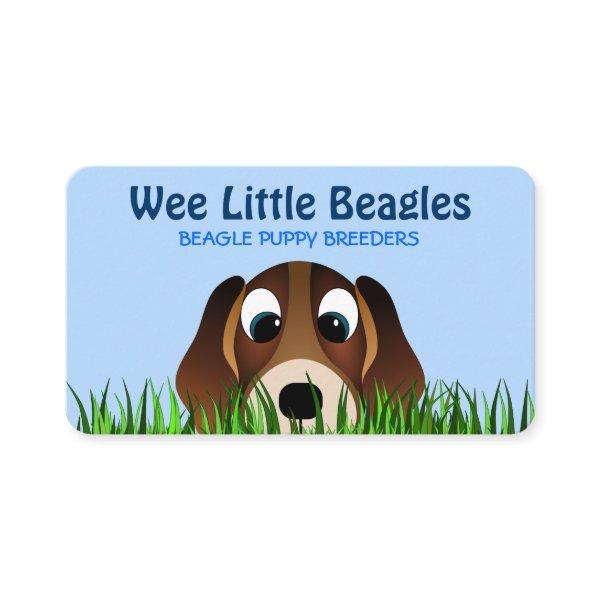 Cute Cartoon Beagle Puppy Dog Breeder