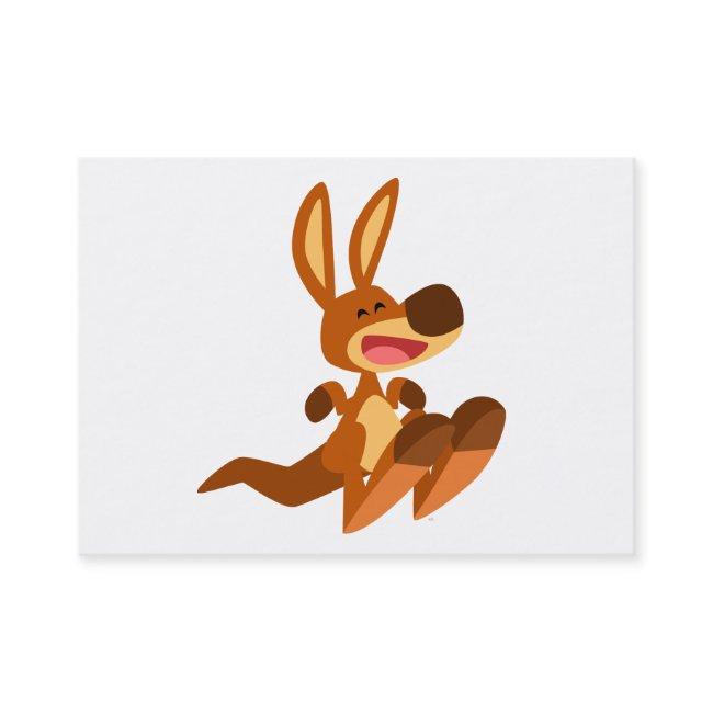 Cute Cartoon Kangaroo Joey ACEO/