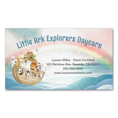 Cute Childcare Daycare Noah's Ark  Magnet