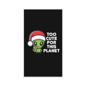 Cute Christmas Alien Extraterrestrial Humor