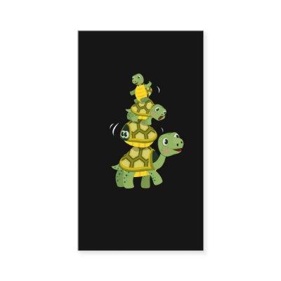 Cute Colorful Turtle Tortoises Sea Animals