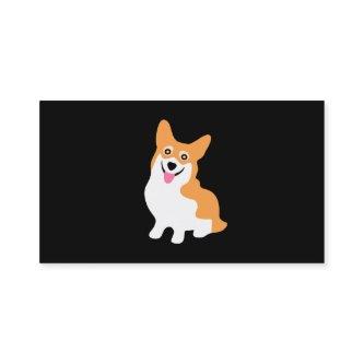 Cute Corgi Drawing - Add Your Own Text