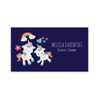 Cute Dancing Unicorns Magical Rainbow & Stars