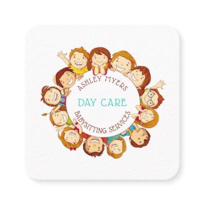 Cute Day Care Babysitting Profile & Photo Square