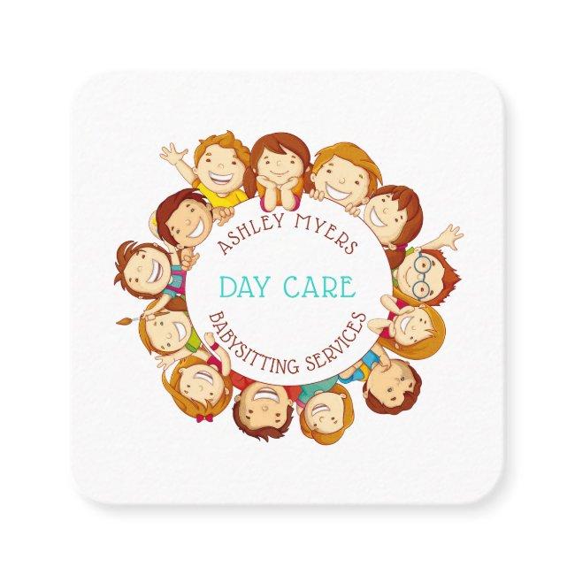 Cute Day Care Babysitting Profile & Photo Square