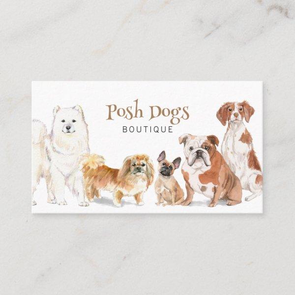 Cute Dog Grooming Boutique Pet Care