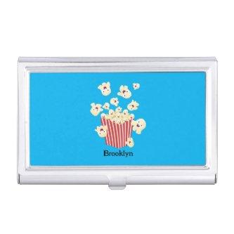 Cute funny jumping popcorn cartoon  case