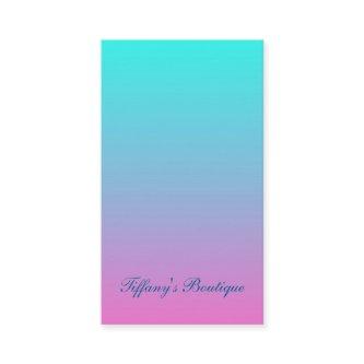 cute girly ombre mermaid pink Fuchsia turquoise