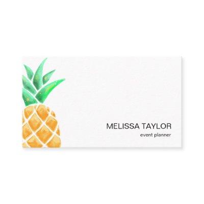 cute girly pineapple watercolor art fruit tropical