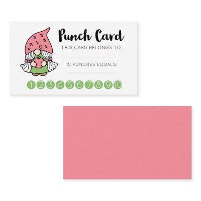 Cute Gnome Classroom Incentive Reward Card