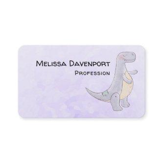 Cute Gray Tyrannosaurus Rex Dinosaur Toy