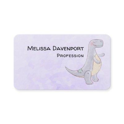 Cute Gray Tyrannosaurus Rex Dinosaur Toy
