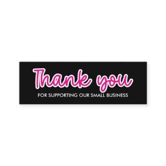 Cute Handwritten Business Thank you for your order Mini