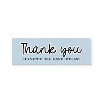 Cute Handwritten Business Thank you for your order Mini