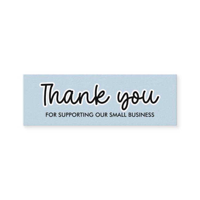 Cute Handwritten Business Thank you for your order Mini