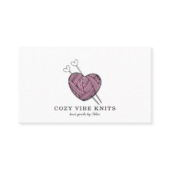 Cute Heart Shaped Yarn Handmade Knit Goods