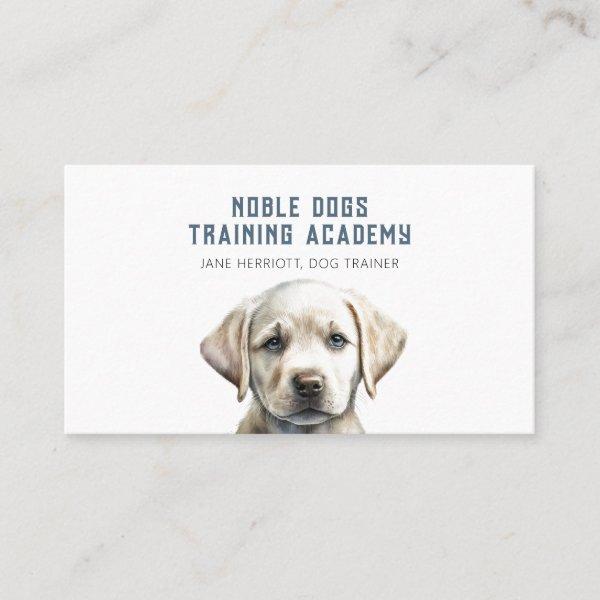 Cute Illustrated Puppy Dog Trainer