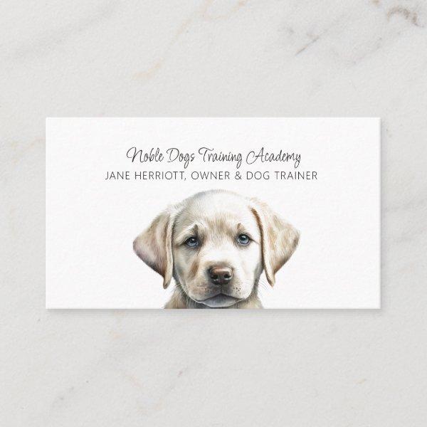 Cute Illustrated Puppy Dog Trainer