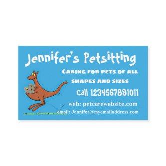 Cute kangaroo and koalas cartoon illustration