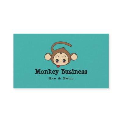 Cute Kawaii Monkey Illustration