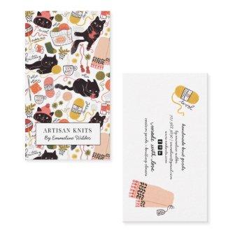 Cute Knitting Business And Knitting Instruction