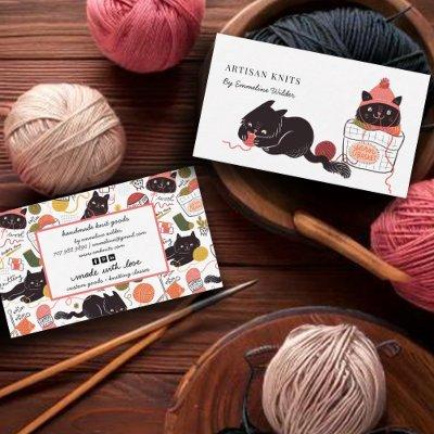 Cute Knitting Business And Knitting Instruction