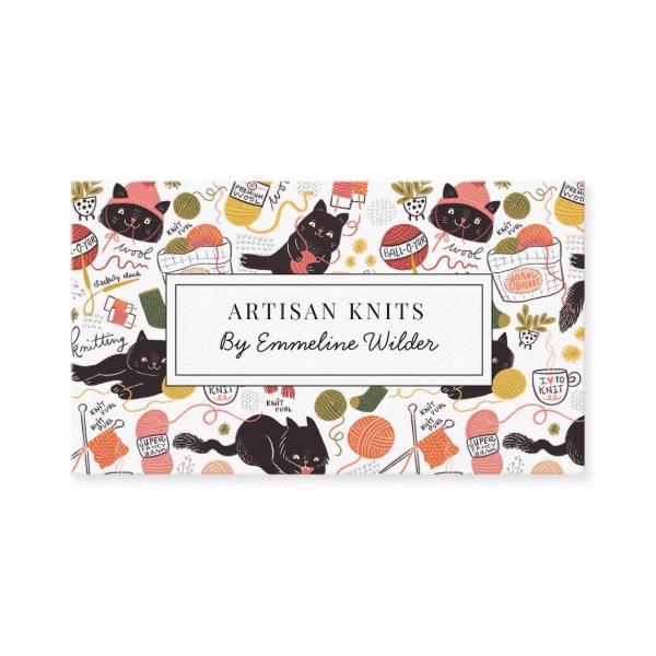 Cute Knitting Business And Knitting Instruction