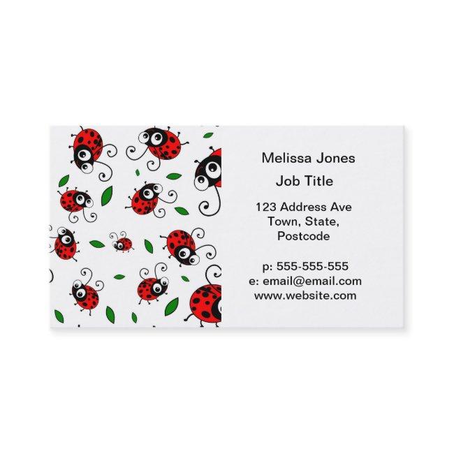 Cute ladybug pattern