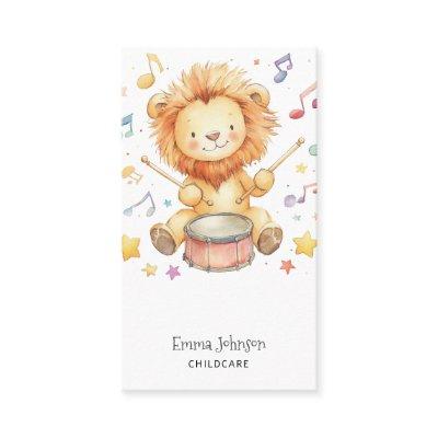 Cute Lion Cub Childcare
