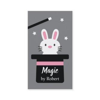 Cute Magic Rabbit From Top Hat