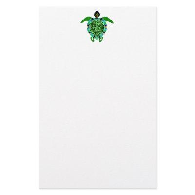 Cute marine Sea TURTLE - Conservation - Stationery