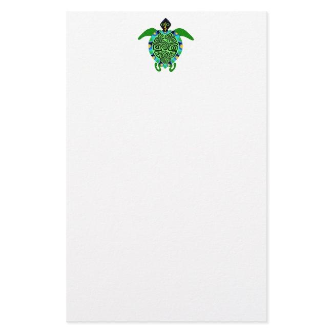Cute marine Sea TURTLE - Conservation - Stationery