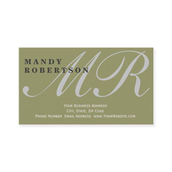 Cute Monogram Interior Designer