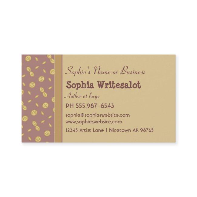 Cute neutrals pattern creative person