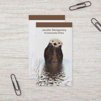 Cute Otter Wildlife Image
