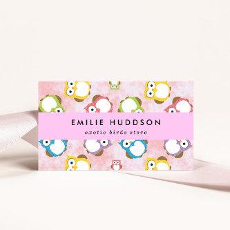 Cute Owls, Owl Pattern, Pet Shop, Bird Store