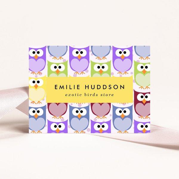 Cute Owls, Owl Pattern, Pet Shop, Bird Store