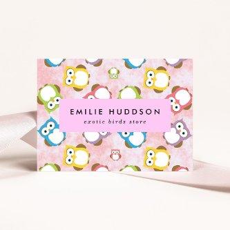 Cute Owls, Owl Pattern, Pet Shop, Bird Store