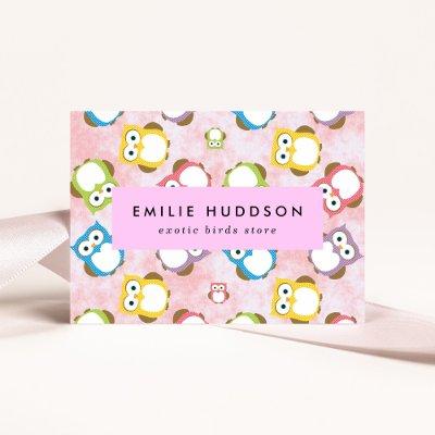 Cute Owls, Owl Pattern, Pet Shop, Bird Store