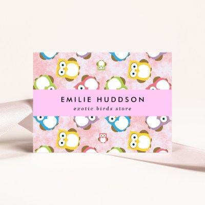Cute Owls, Owl Pattern, Pet Shop, Bird Store