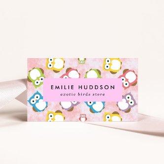 Cute Owls, Owl Pattern, Pet Shop, Bird Store