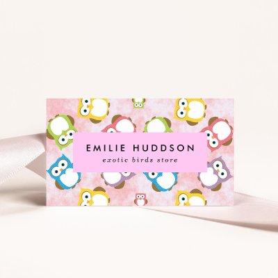 Cute Owls, Owl Pattern, Pet Shop, Bird Store